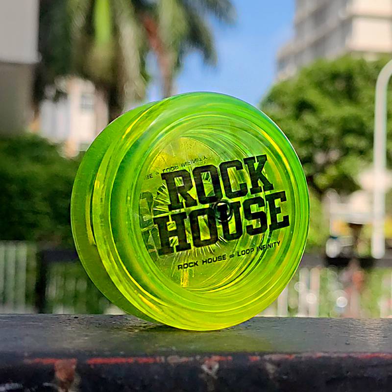 Fluorescent Green Black Text